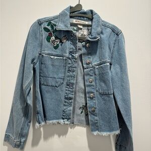 H&M + Coachella colab Embroidered Denim Jacket